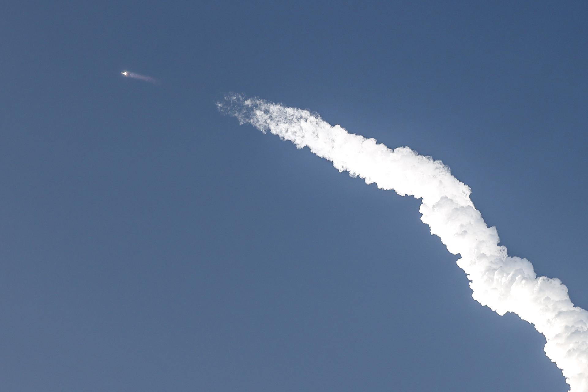 SpaceX falla de nuevo en la misión del poderoso cohete Starship, pero avanza en el despegue