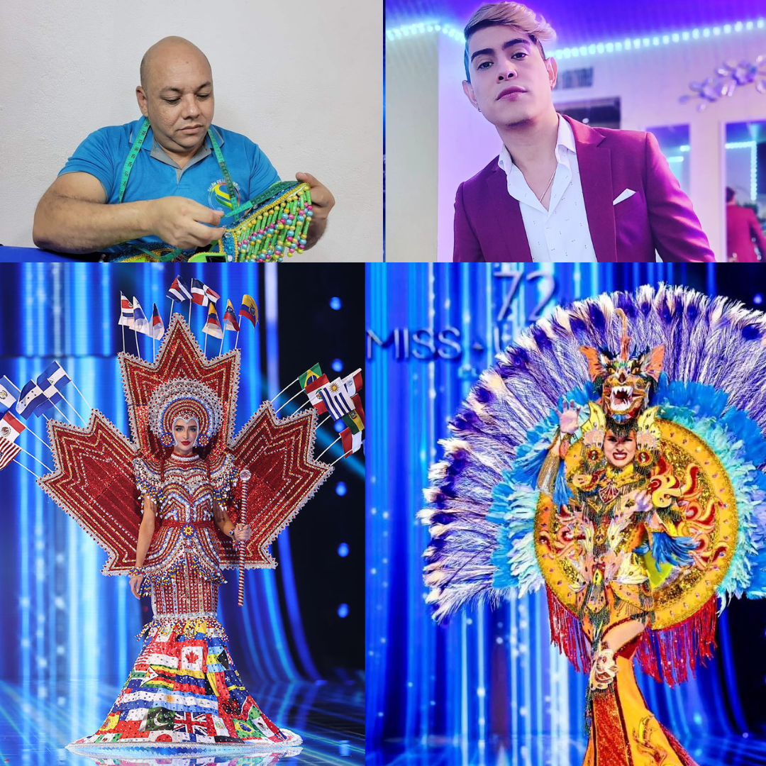 Dos diseñadores nicaragüenses más compiten con sus propuestas de traje nacional en el Miss Universo 2023