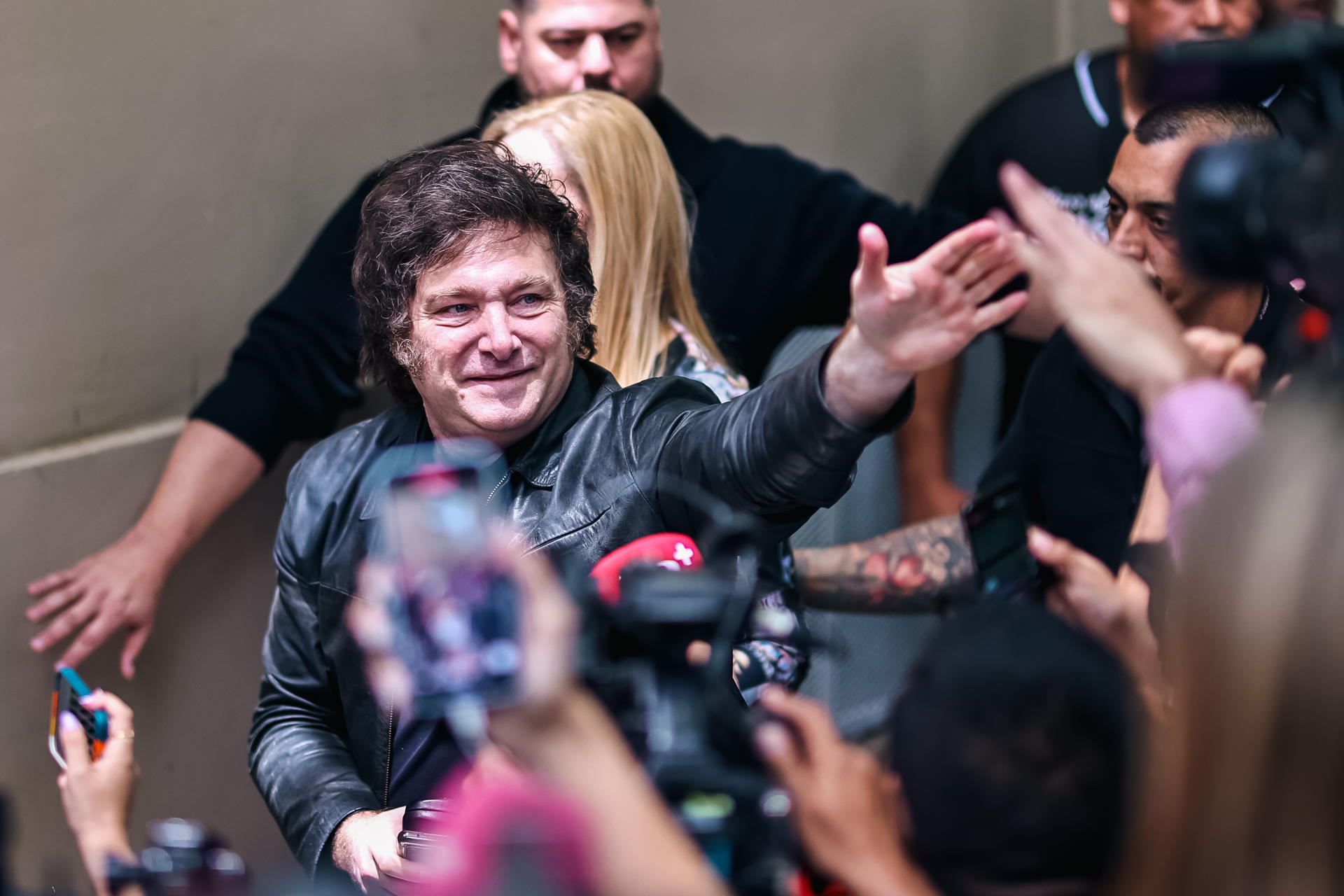 Milei dice estar «satisfecho» y «tranquilo» pese a la campaña del miedo del oficialismo