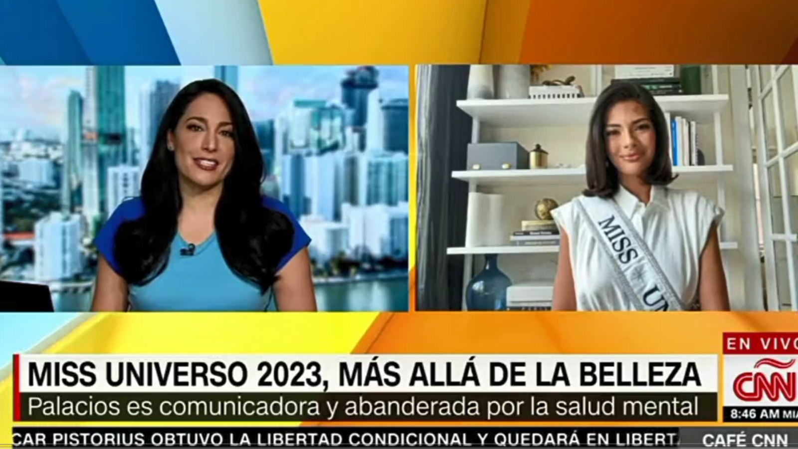 Sheynnis Palacios responde a CNN cómo se siente al saber que su reinado ha quedado en medio de la crisis de Nicaragua