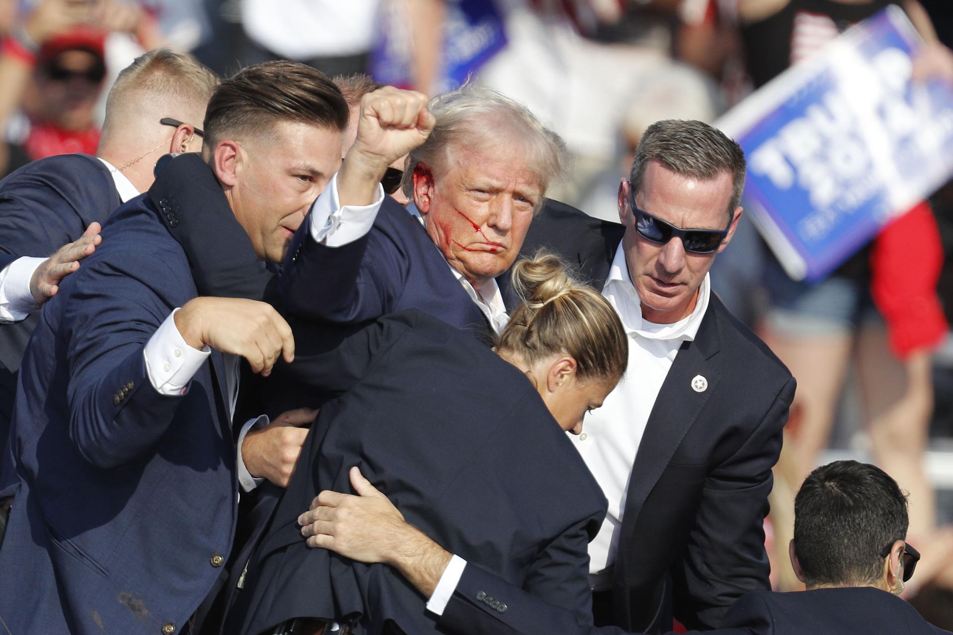 Trump usa el atentado para pedir el fin de las causas penales en su contra