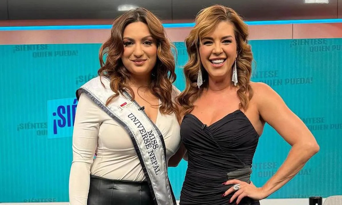 Emotivo encuentro entre Miss Nepal y Alicia Machado, dos mises que sufrieron bullying por su peso, en Miss Universo