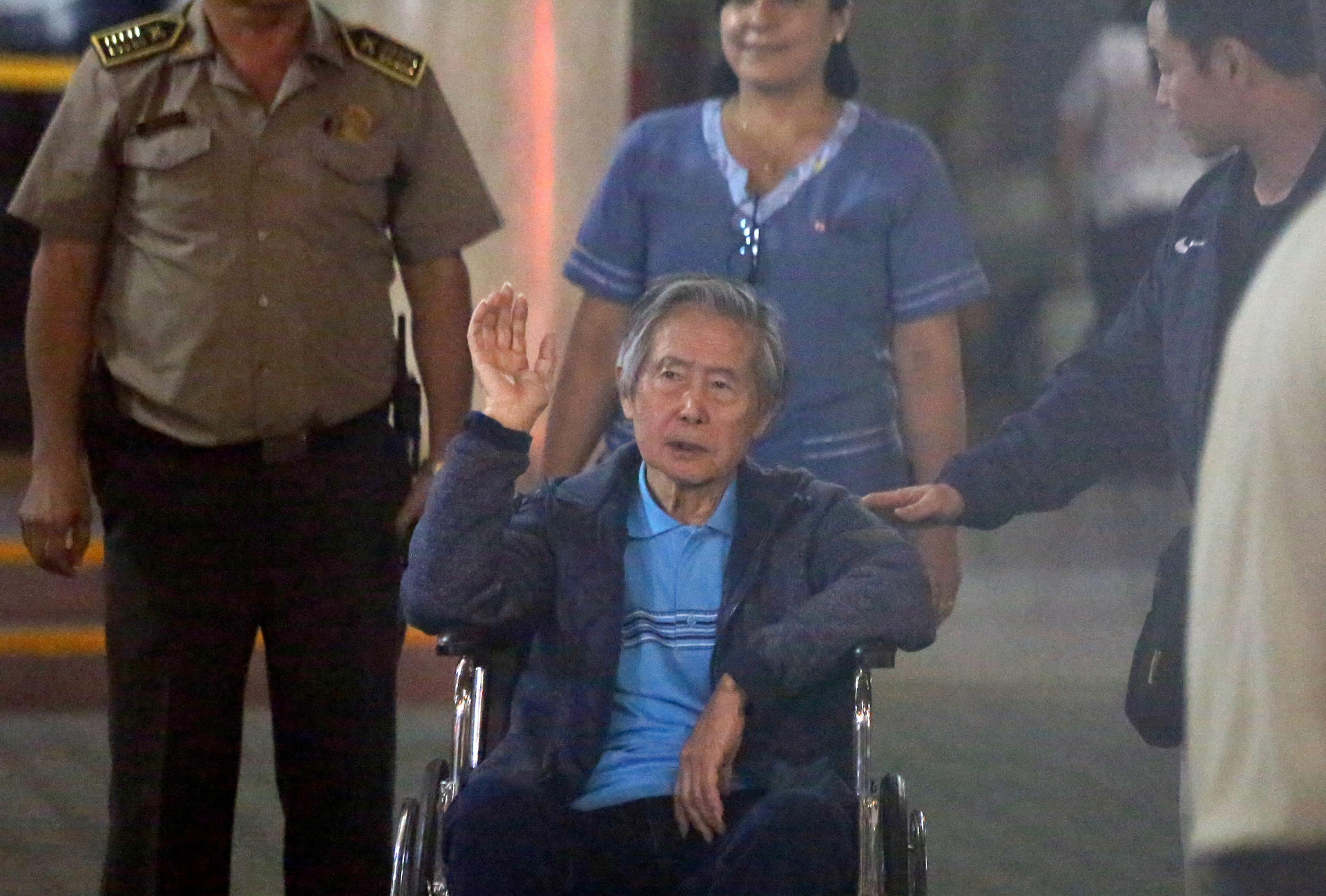 Perú a la expectativa de la liberación del expresidente Alberto Fujimori