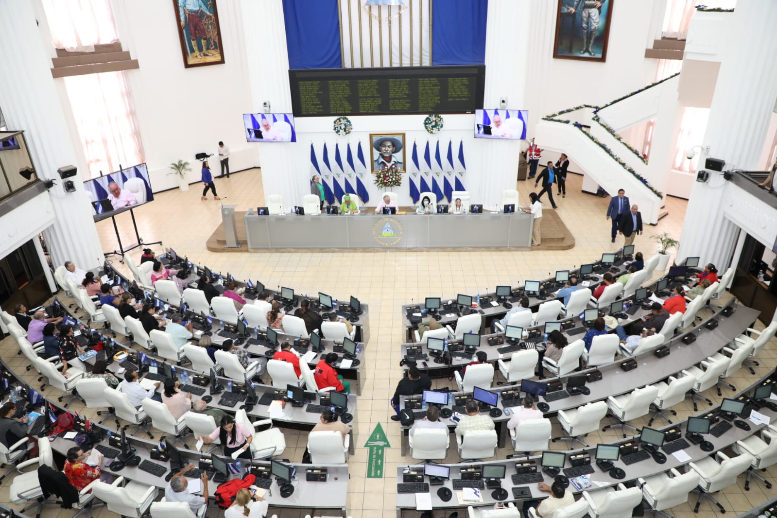 La Asamblea Orteguista aprueba el PGR con un recorte en los fondos de la CSJ