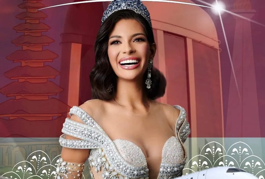 Sheynnis Palacios visita Indonesia, el segundo país al que llega como Miss Universo