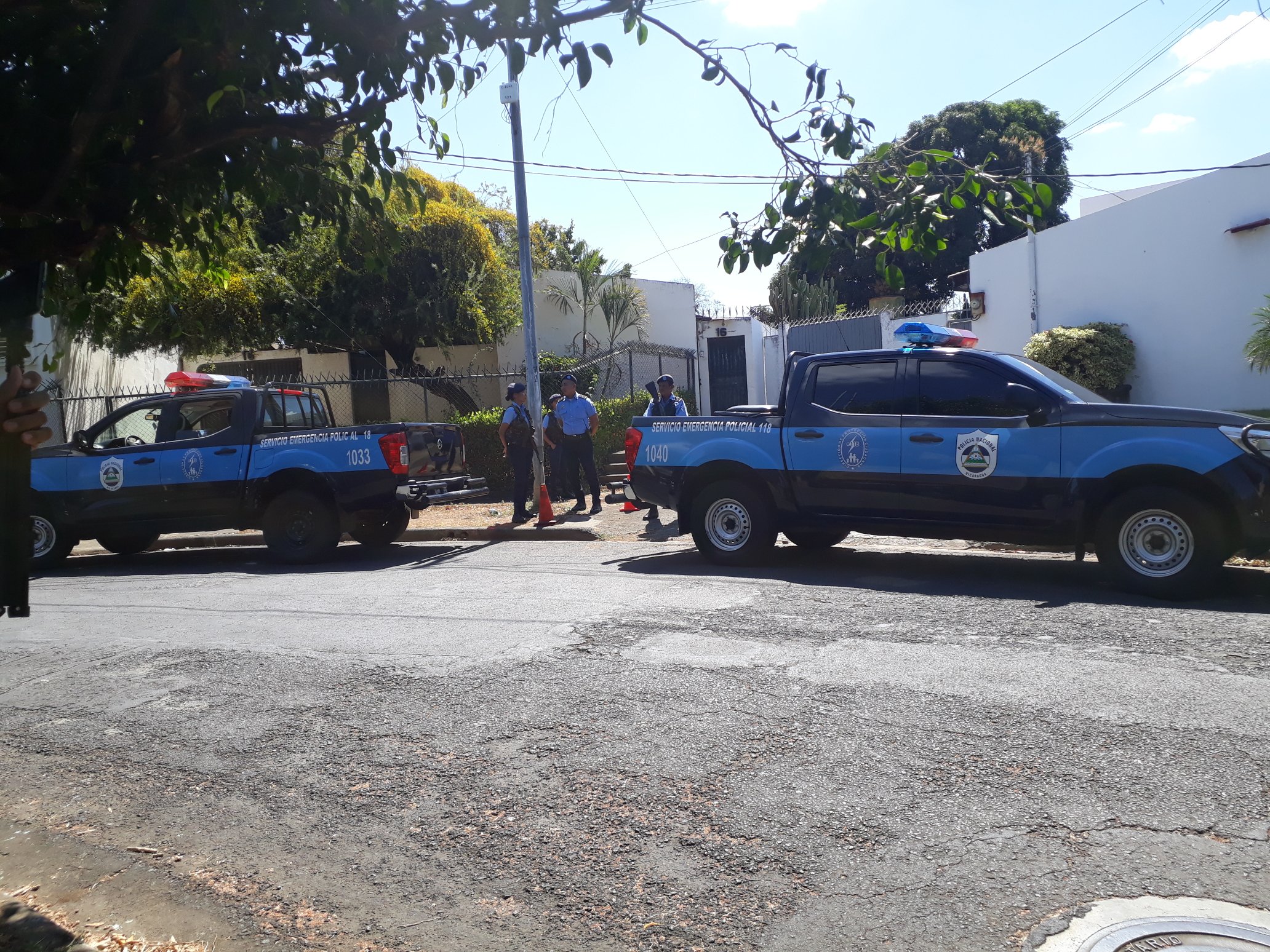 Policía Orteguista mantiene bajo asedio 21 casas de opositores
