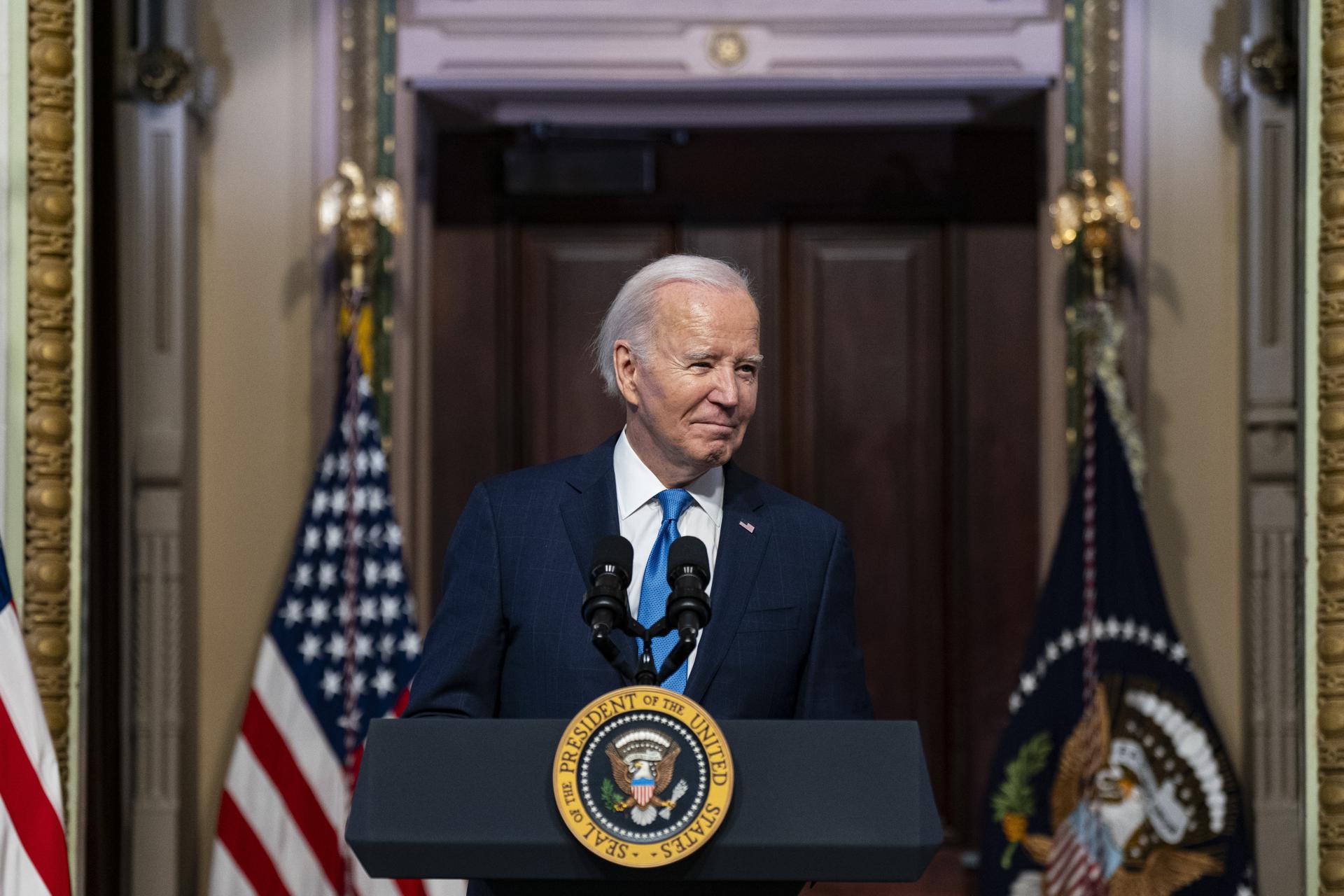 El 57 % de los estadounidenses desaprueba la gestión de Biden en Gaza