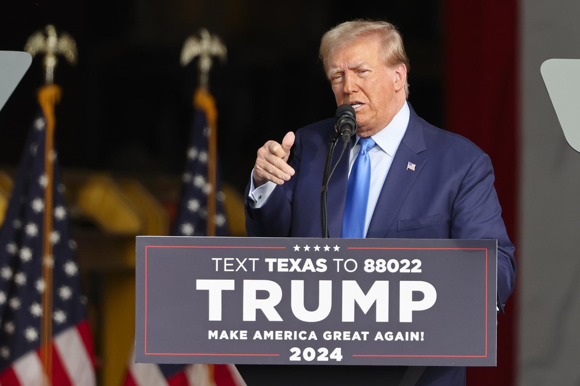 Trump dice que Biden es «una amenaza para la democracia»
