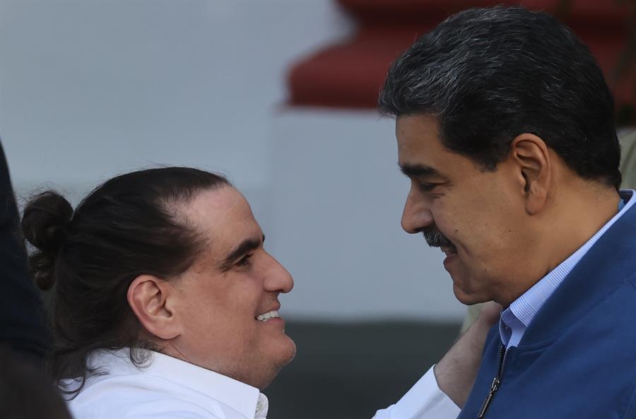 Ortega felicita a Maduro por la liberación de Alex Saab