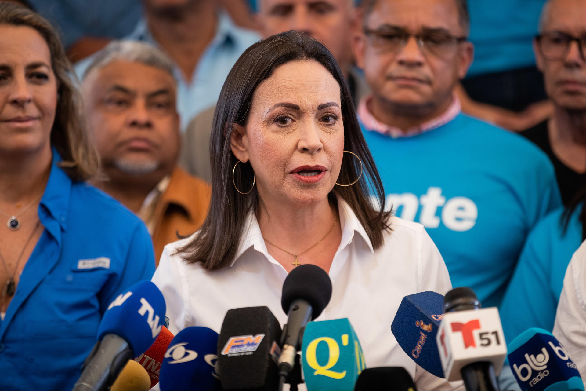 María Corina Machado sigue de cerca la negociación entre Venezuela y Estados Unidos