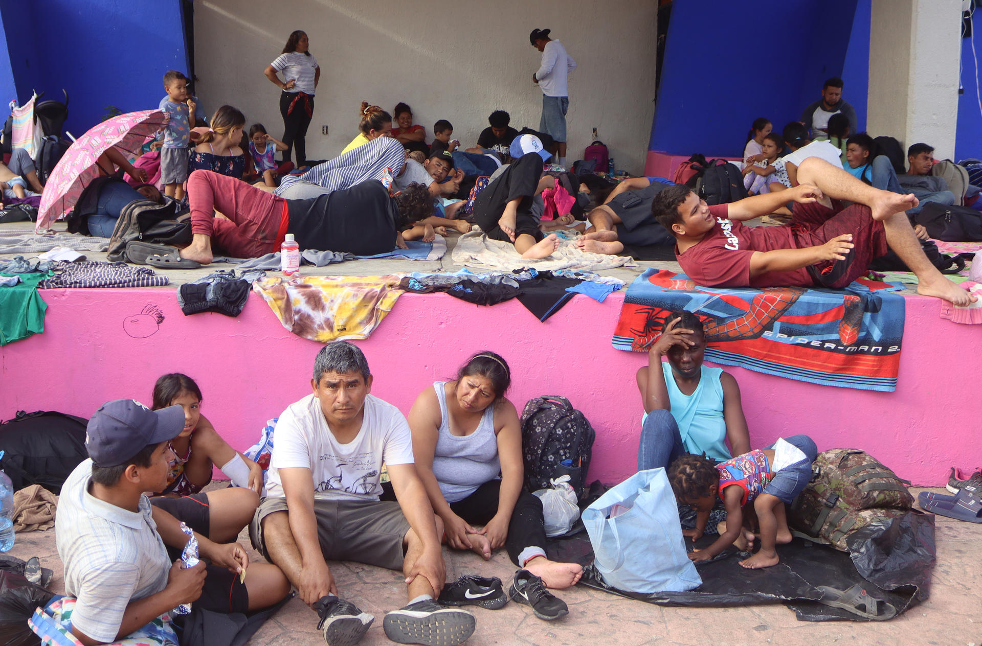 El avance de la caravana migrante presiona al Gobierno de México ante su reunión con EEUU