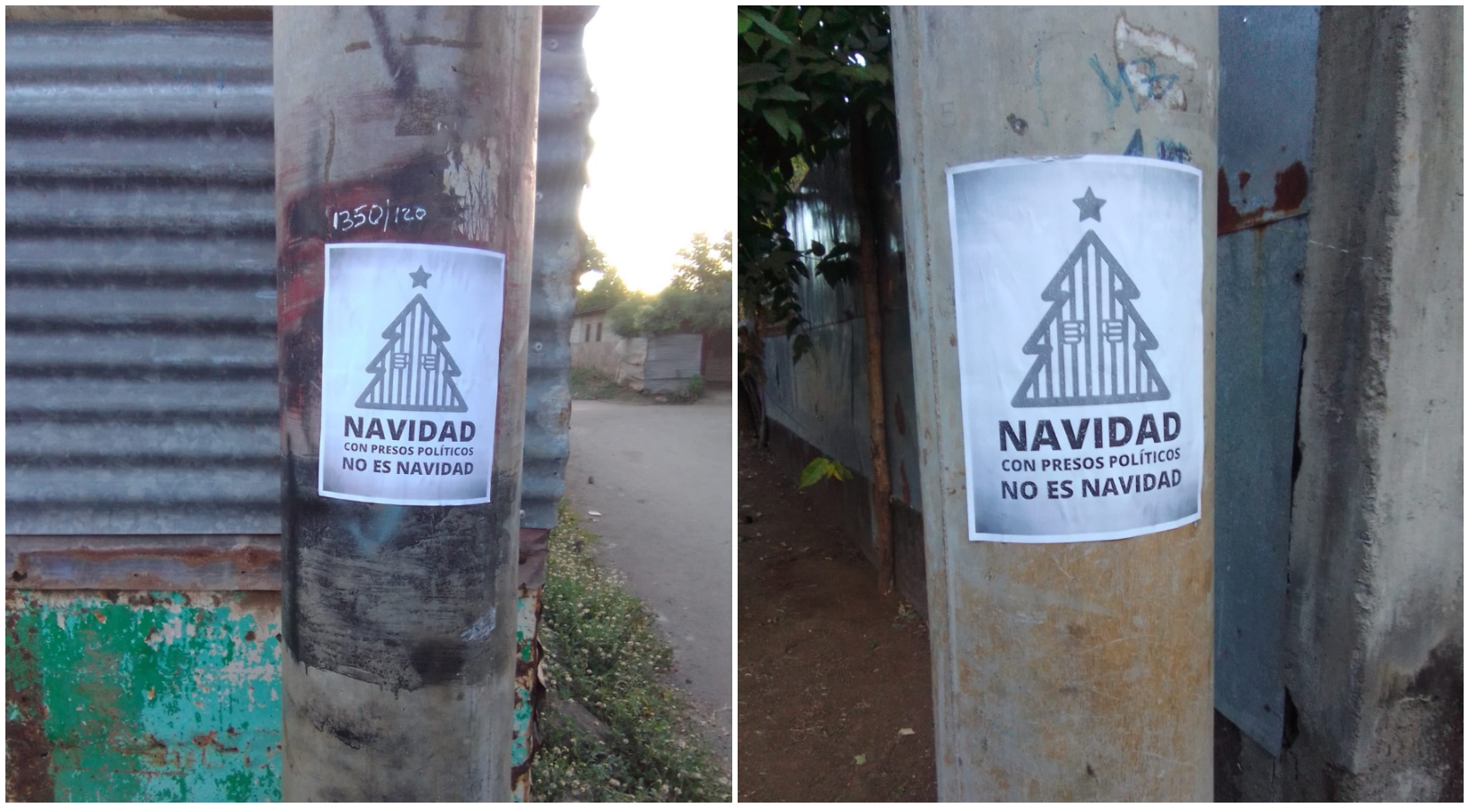 Opositores protestan en Managua pidiendo la liberación de los presos políticos