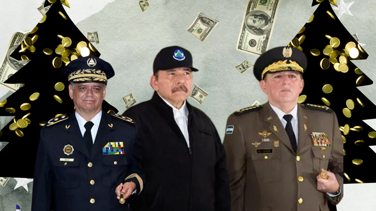 Piñata del Ejército y la Policía con canastas navideñas: 43.28 millones de córdobas en compras simplificadas