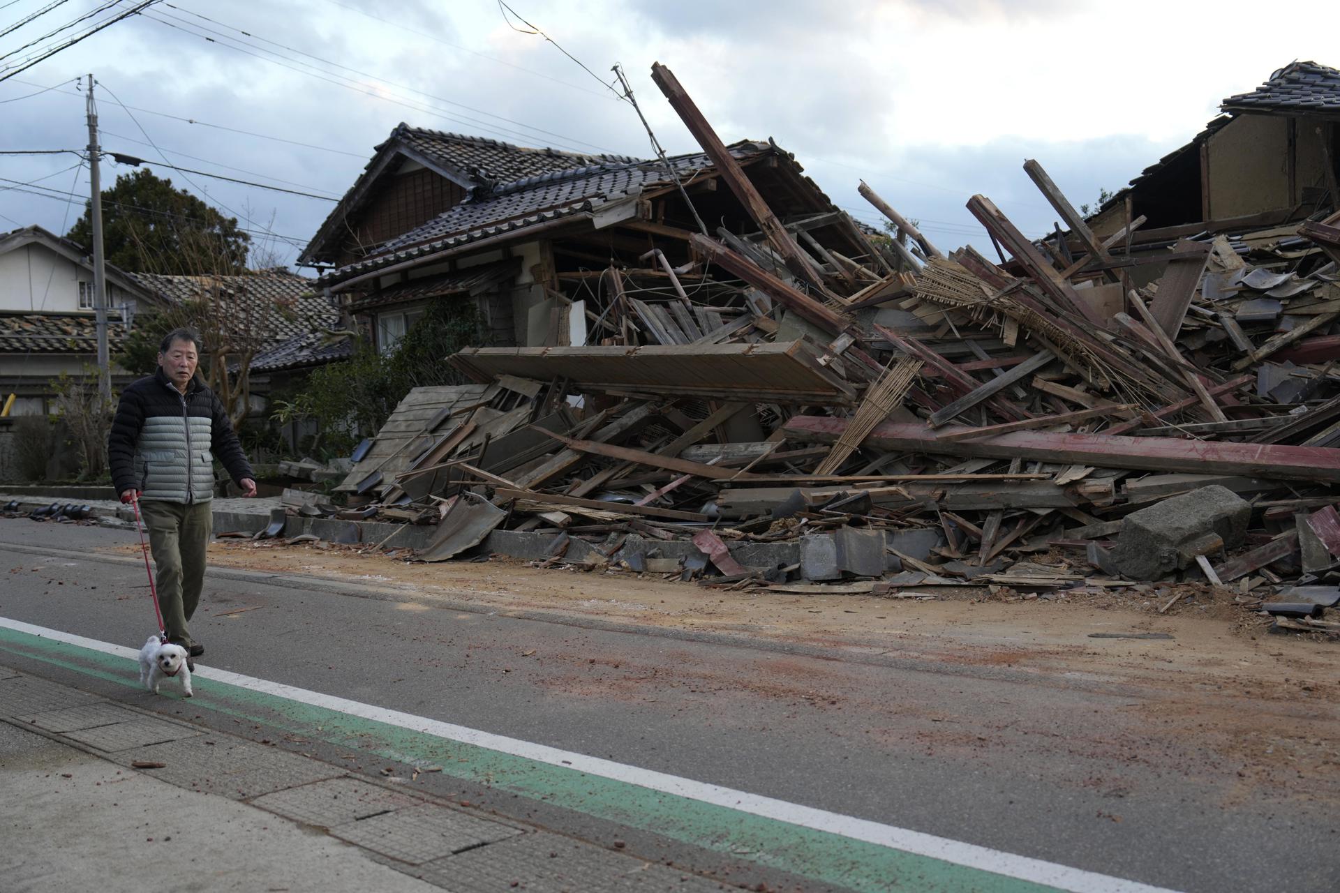 El terremoto en la costa occidental de Japón deja al menos 50 muertos