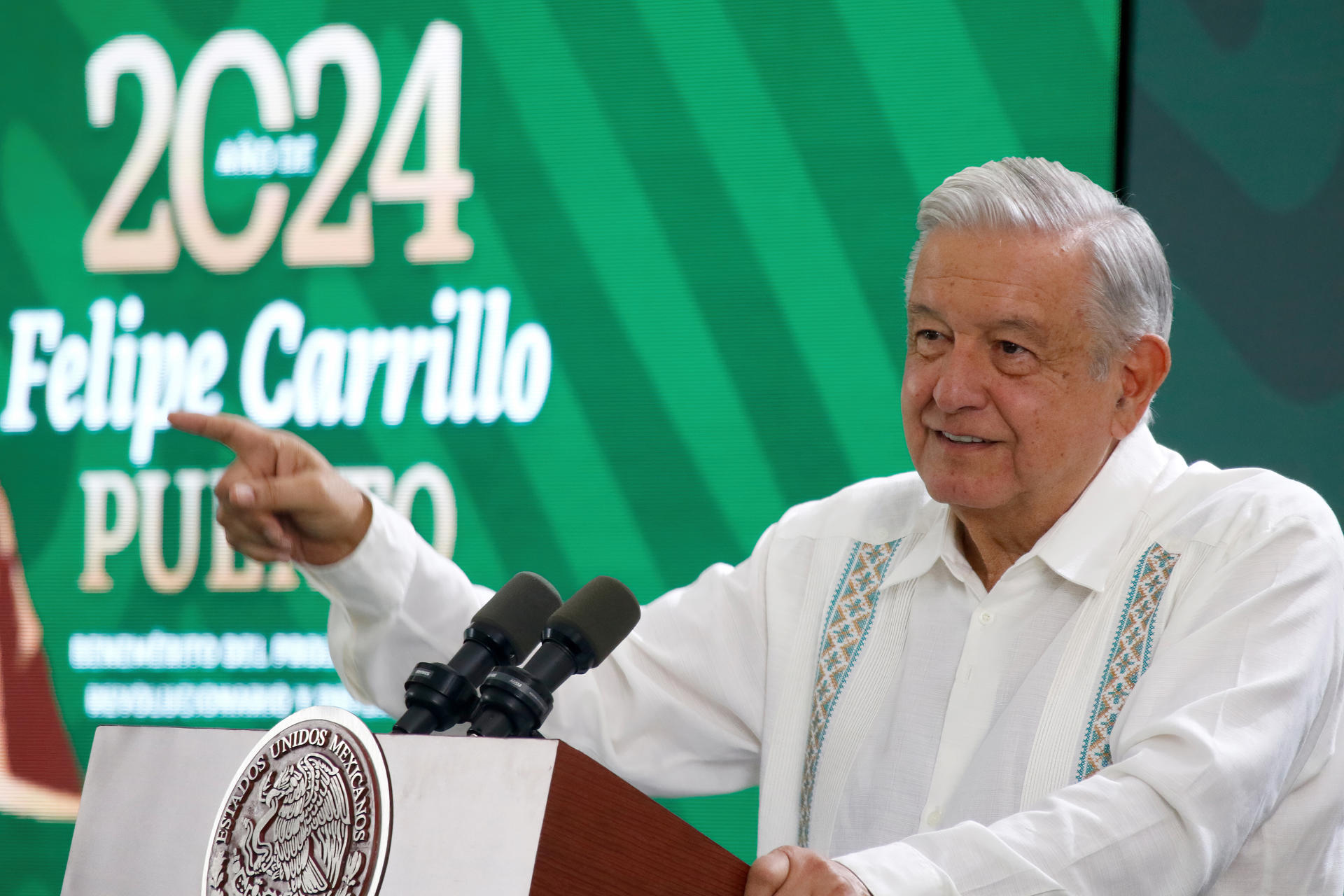 El presidente de México confirma el secuestro de 31 migrantes en la frontera con EEUU
