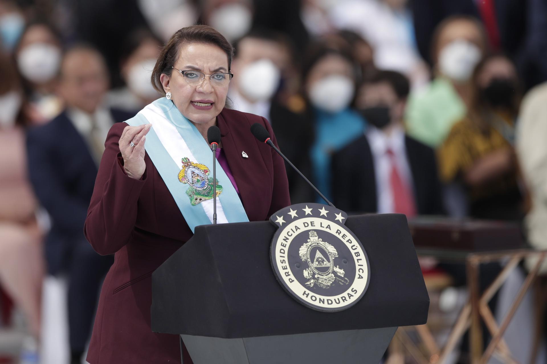 Castro dice que adversarios no entienden que Honduras no volverá a ser un narcoestado