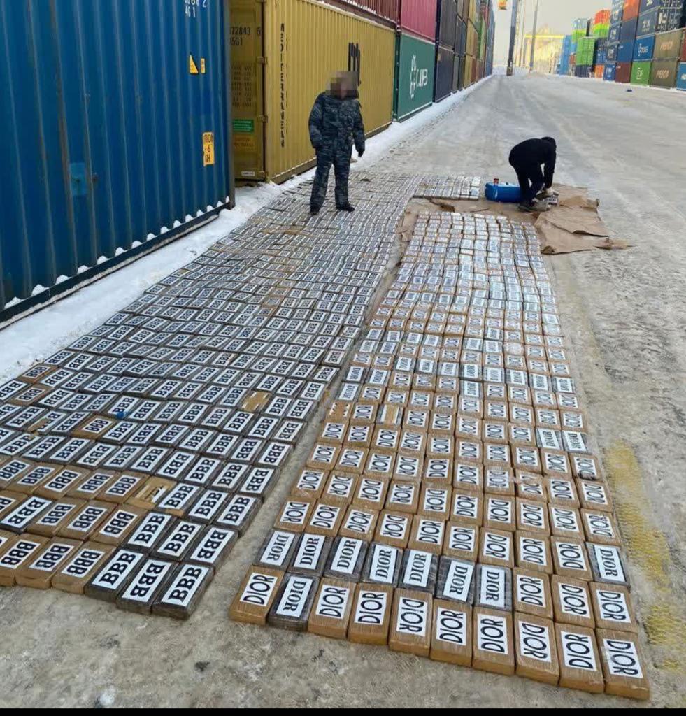 Rusia incauta una tonelada de cocaína procedente de Nicaragua en San Petesburgo