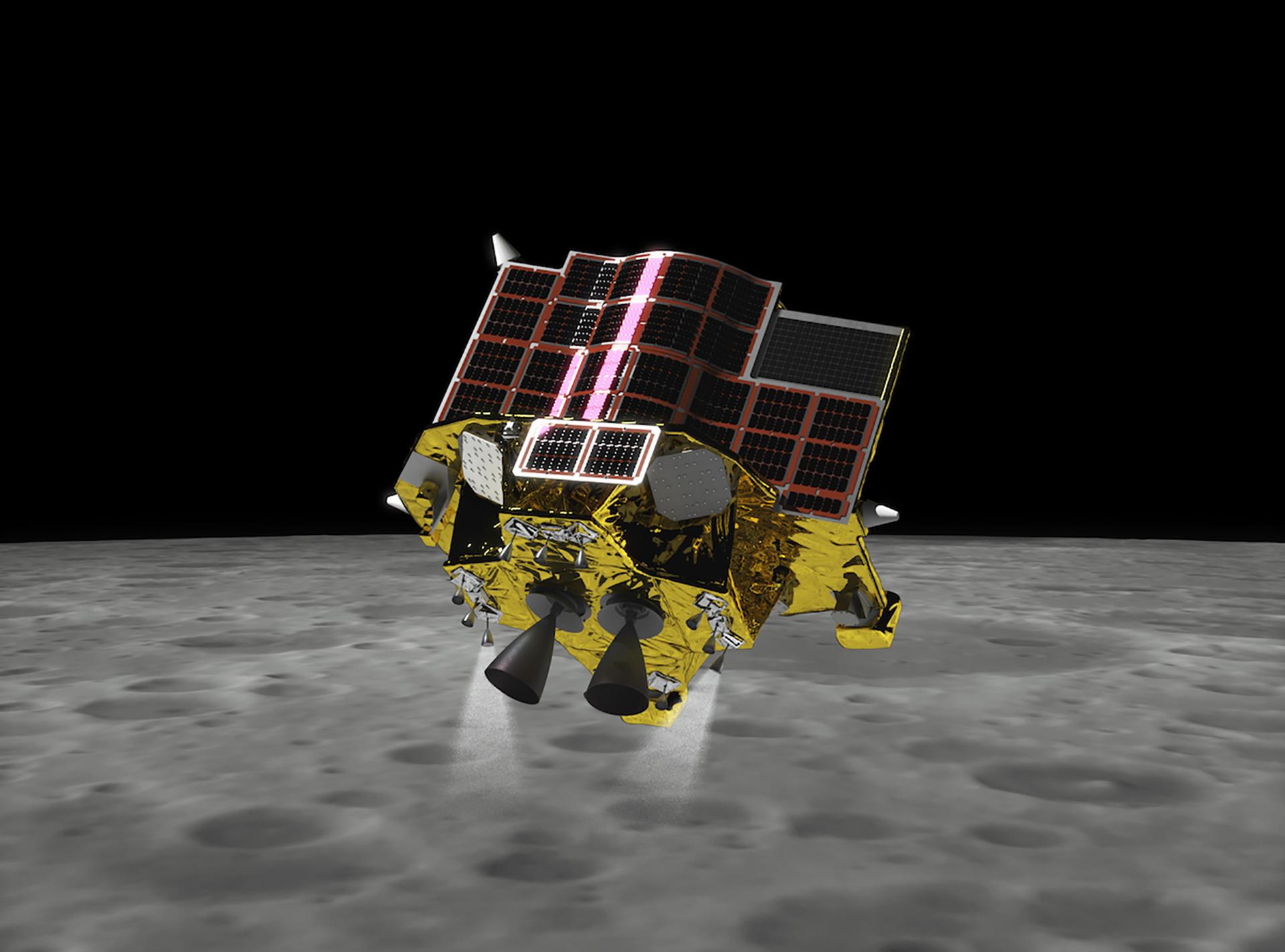 Así es la llegada de Japón a la Luna