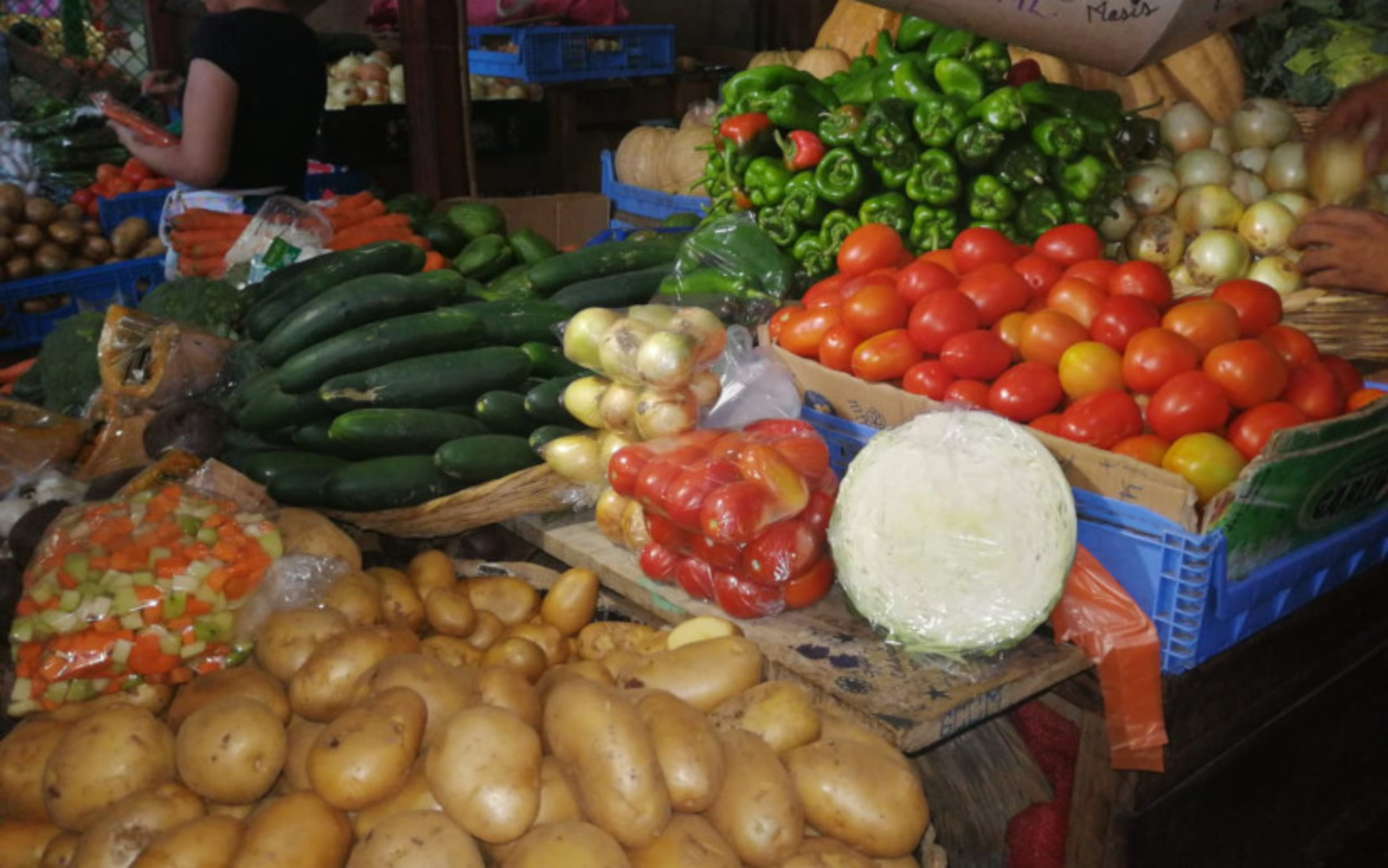 El precio de la canasta básica se dispara a 19.800 córdobas: tomates, chiltomas, papas y repollo son los productos que más suben
