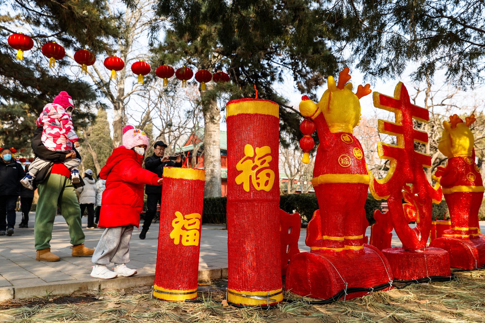 China ultima los preparativos para dar la bienvenida al Año del Dragón