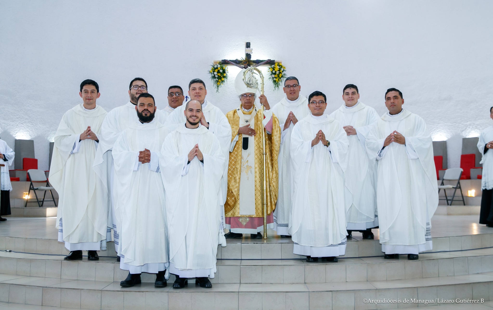 El cardenal Brenes aplica cambios en la Arquidiócesis de Managua tras destierro de sacerdotes 