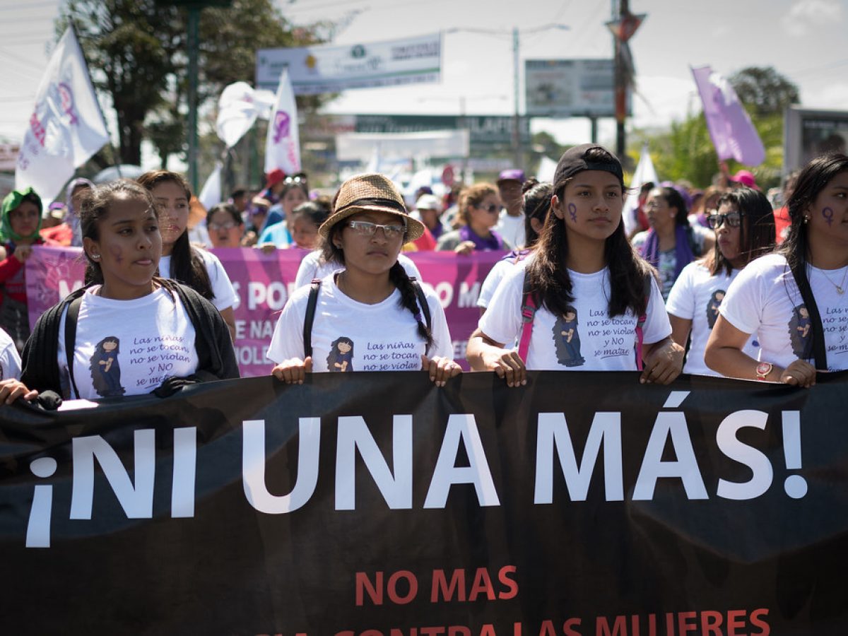 Nicaragua condena a las mujeres a vivir en violencia