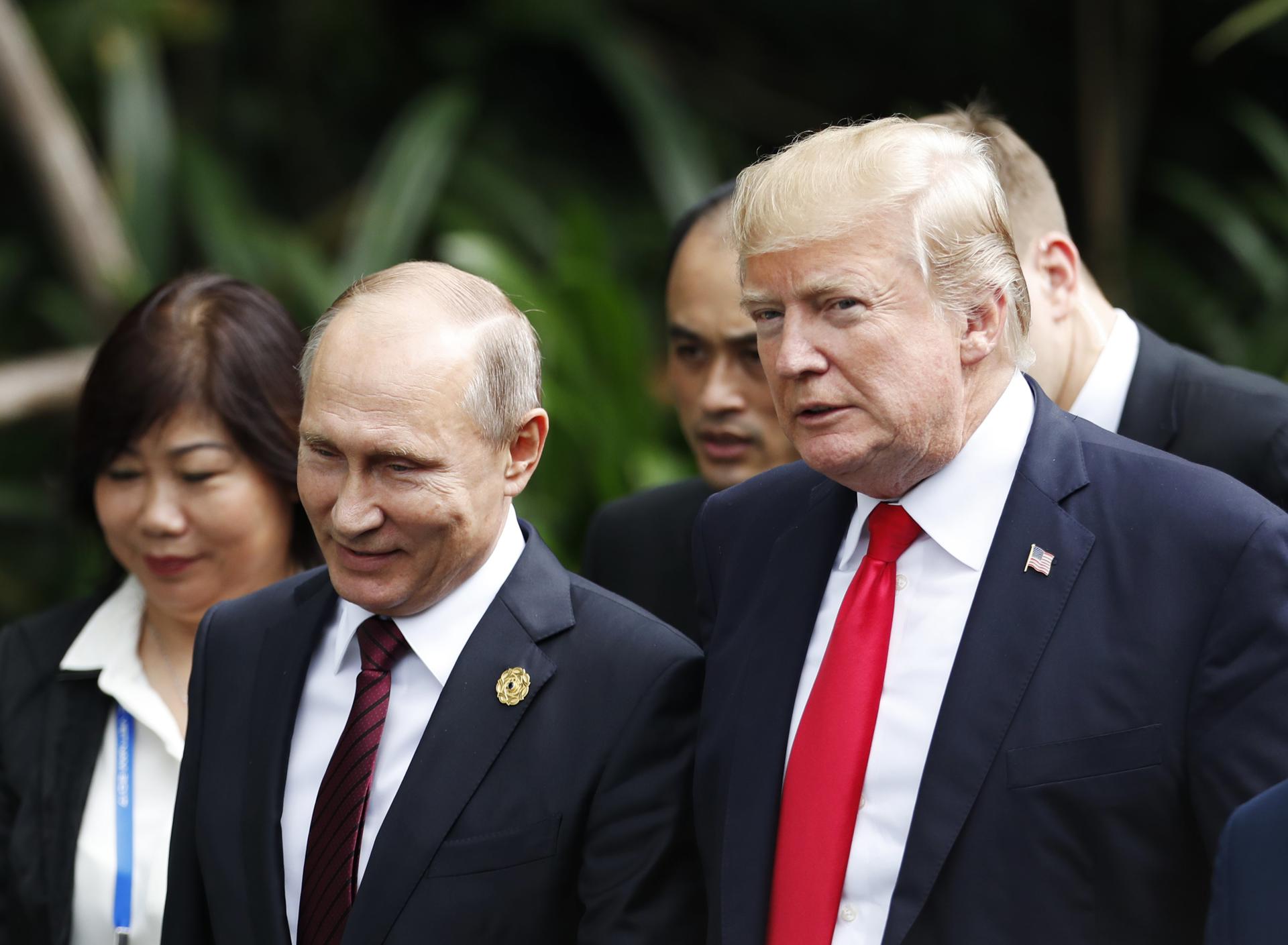 El Partido Republicano de Trump y la Rusia de Putin, ¿un romance creciente?