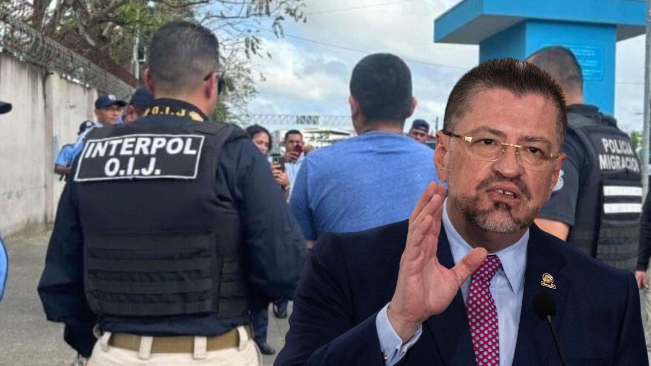 El presidente de Costa Rica, Rodrigo Chaves, niega su participación en la extradición de opositor nicaragüense