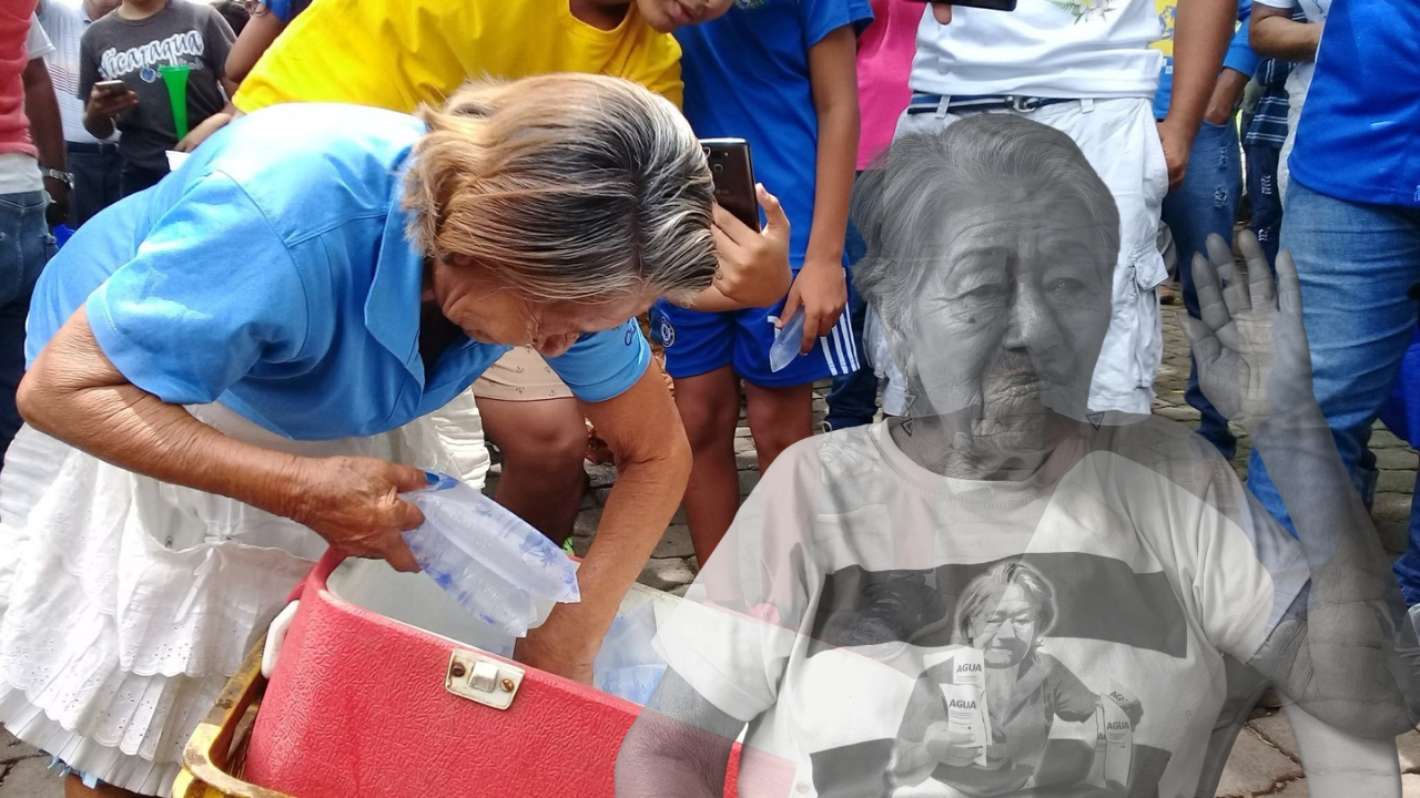 La historia de doña Coquito, la “abuela vandálica,  símbolo de la Rebelión de Abril