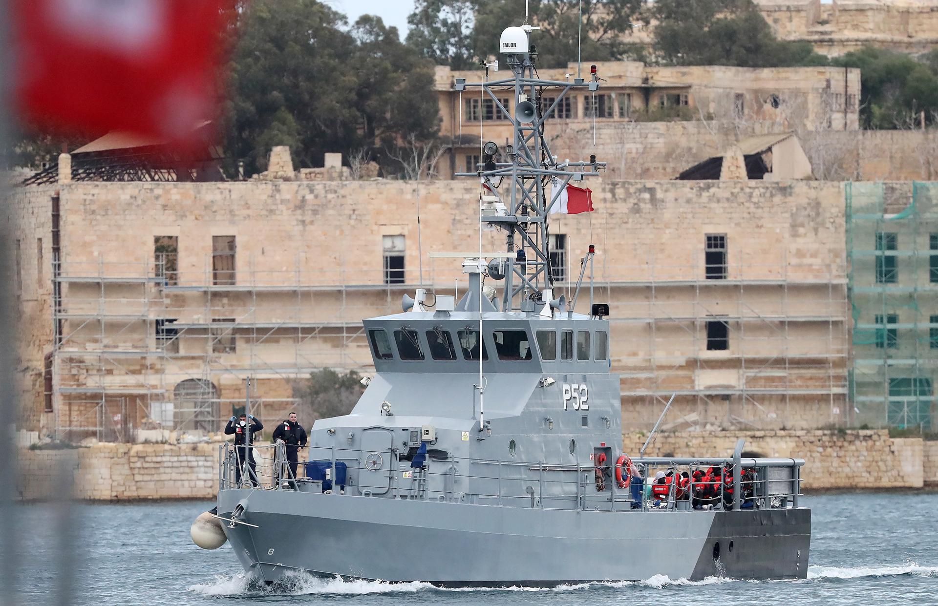 Al menos cinco migrantes muertos en un naufragio frente a las costas de Malta