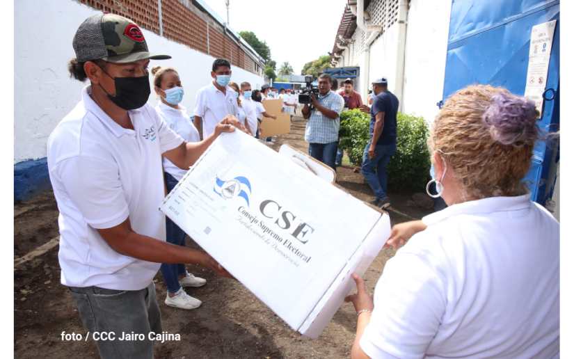 CSE traslada el material electoral a la Costa Caribe