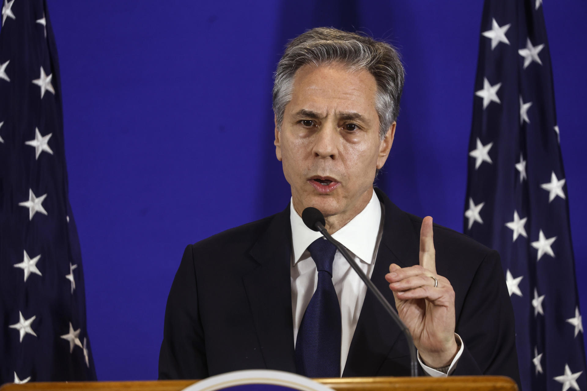 Blinken insta a los cancilleres de México y Guatemala redoblar la coordinación migratoria
