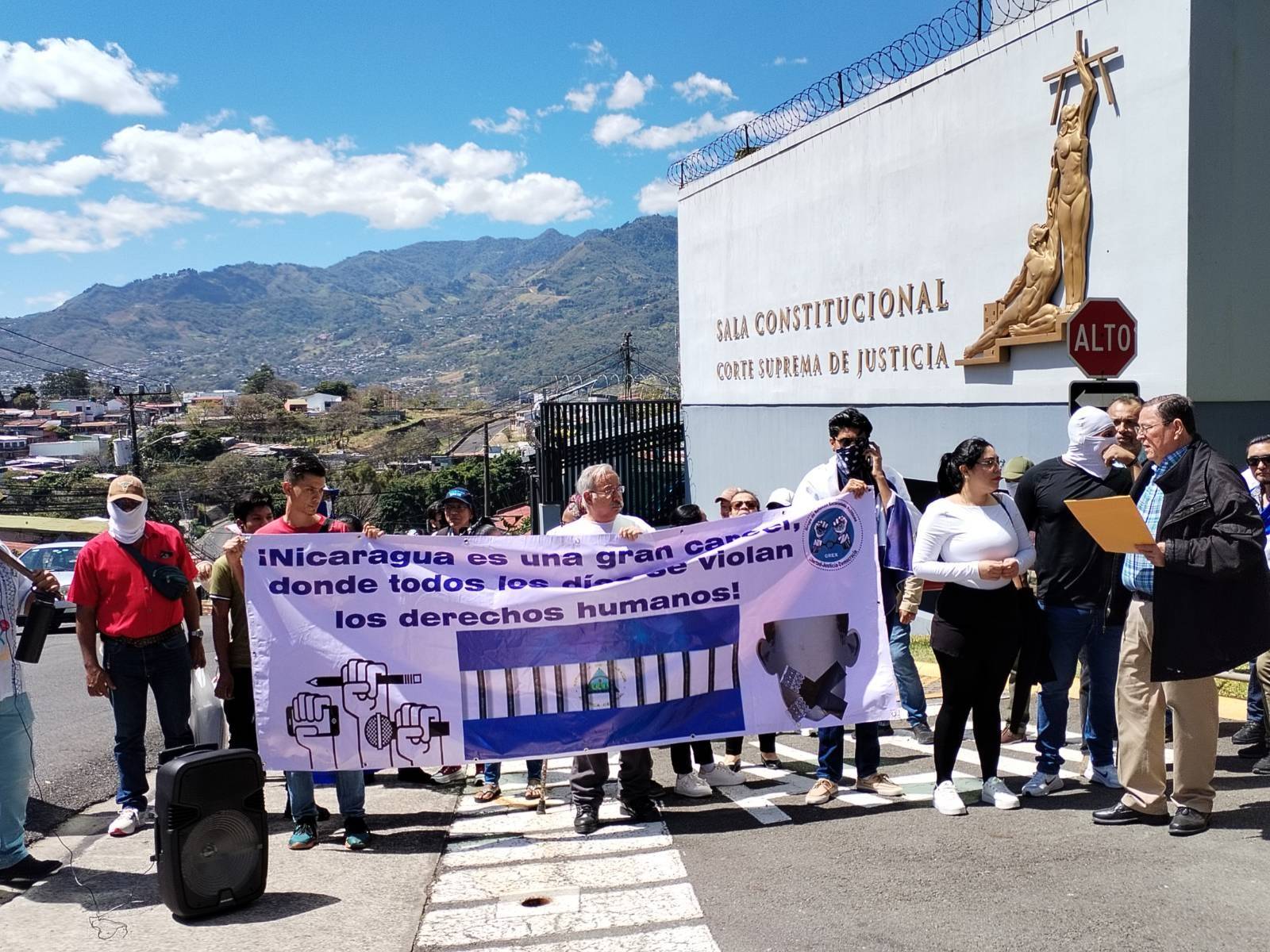 Plantón en San José para evitar la extradición del opositor Reinaldo Picado