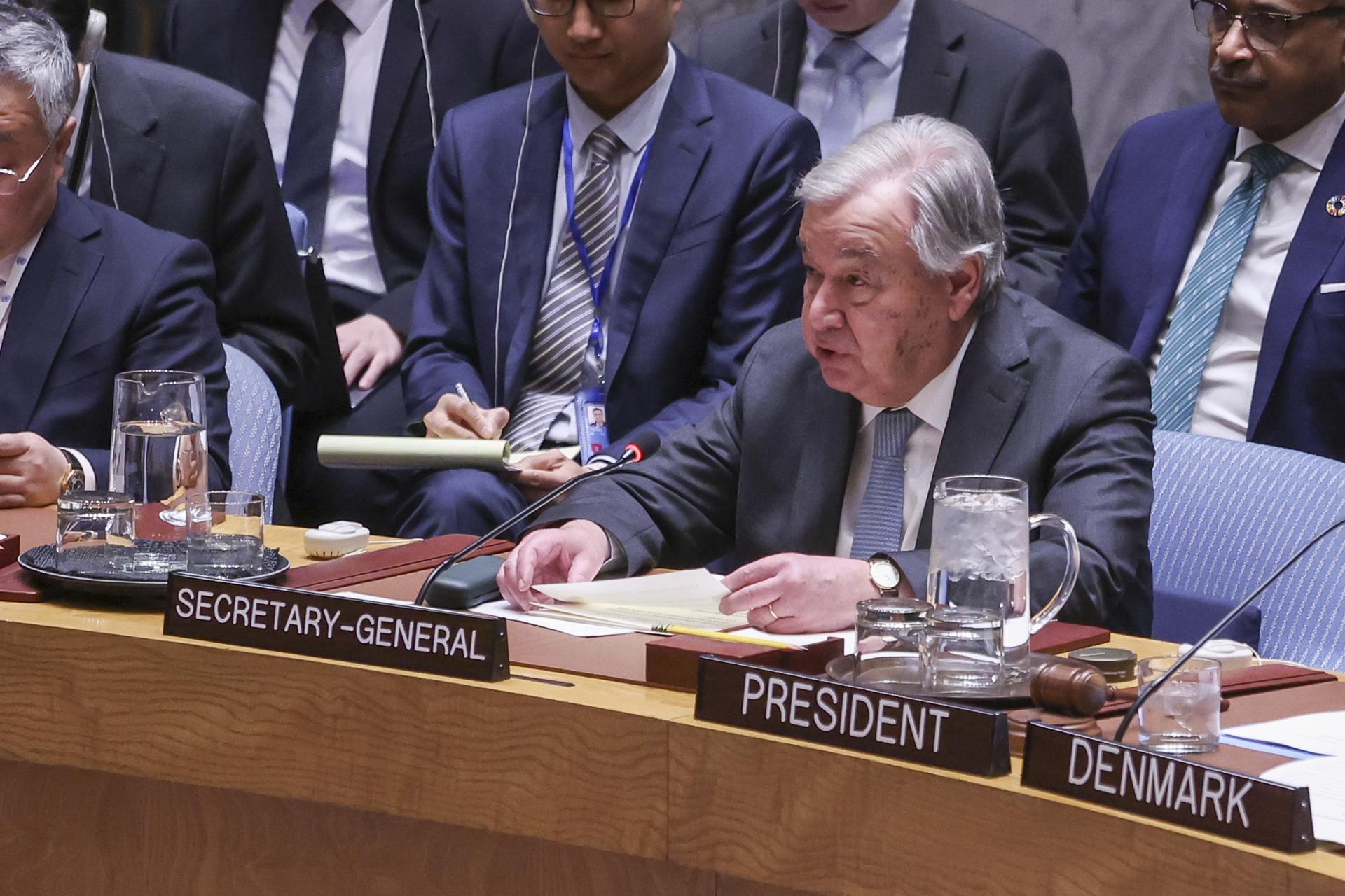 La ONU recorta provisionalmente un tercio de su personal internacional en Gaza