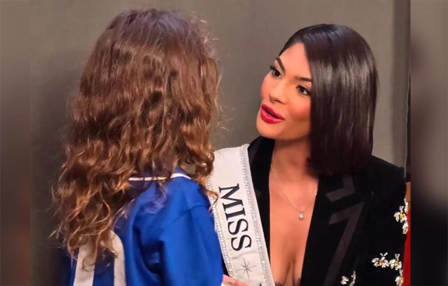 Nicaragüenses en San Francisco sorprenden a Sheynnis Palacios con multitudinaria bienvenida