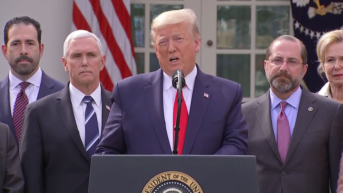 Trump declara estado de emergencia nacional en EE.UU por coronavirus