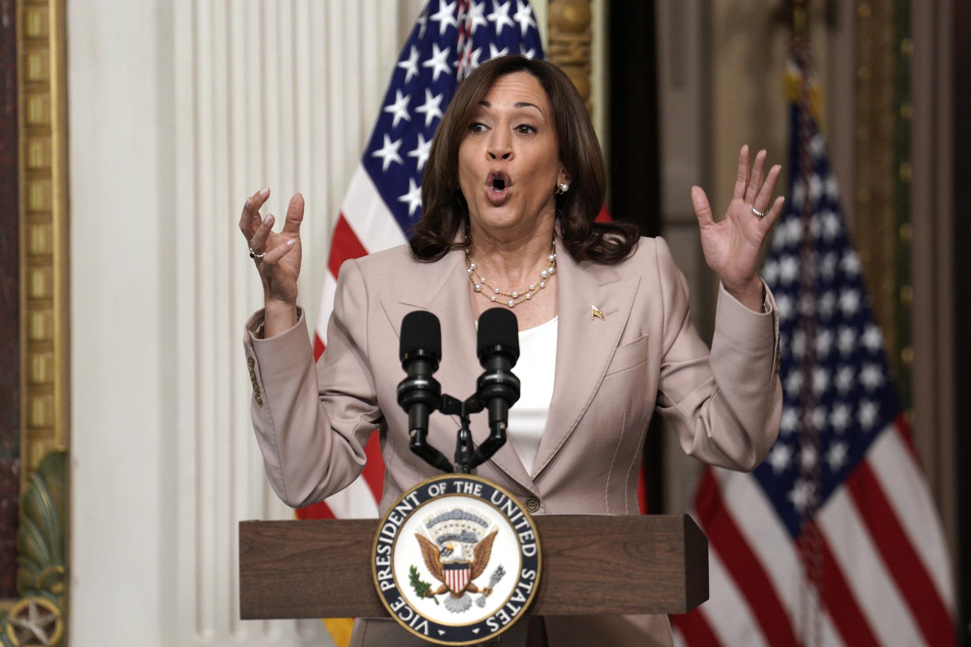 Kamala Harris cree que nadie debería ir a prisión por fumar marihuana en Estados Unidos