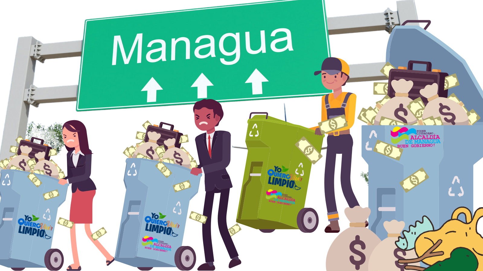 La Alcaldía de Managua entra al millonario negocio de las multas