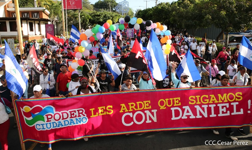 Nicaragua asombra al mundo con caminata “en tiempos del coronavirus”