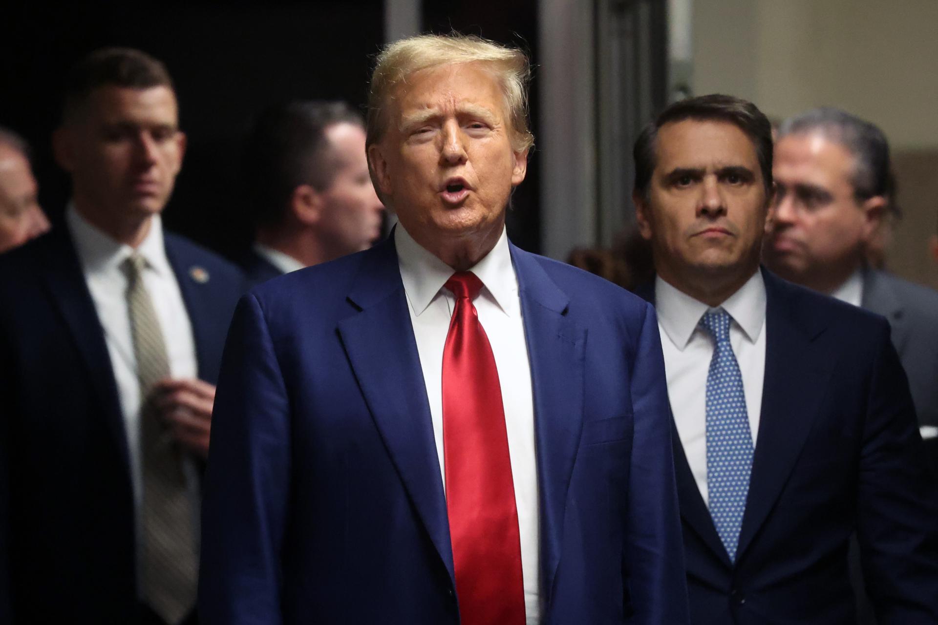 El juicio penal contra Trump en Nueva York comenzará el 15 de abril
