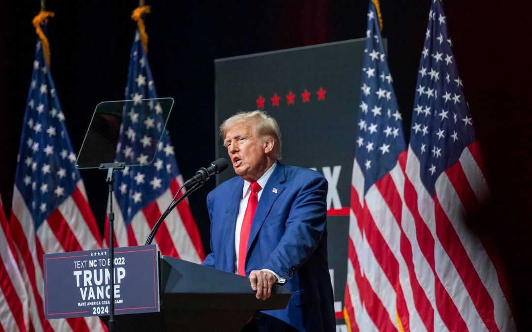 Trump intenta dividir a demócratas antes de la Convención Nacional: «Biden odia a Harris»