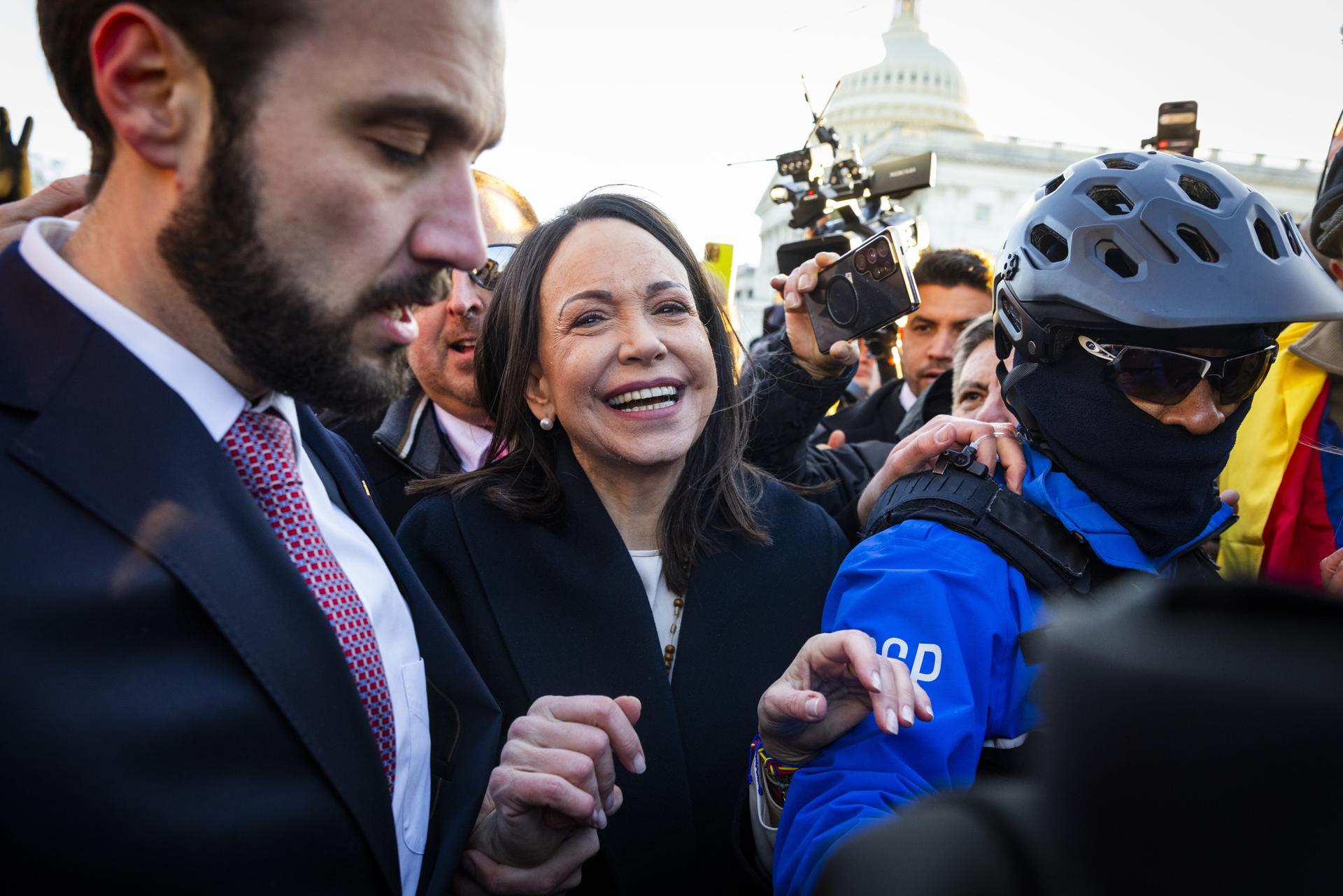 Maria Corina Machado: Trump está totalmente comprometido con libertad de los venezolanos