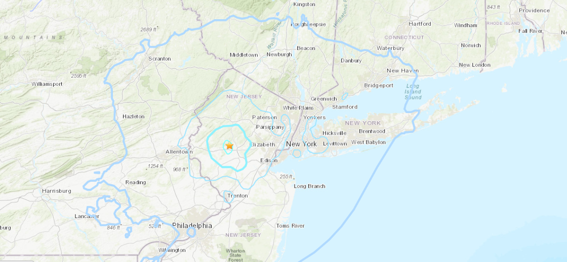 Réplica de 4.0 en Nueva Jersey sacude de nuevo a Nueva York