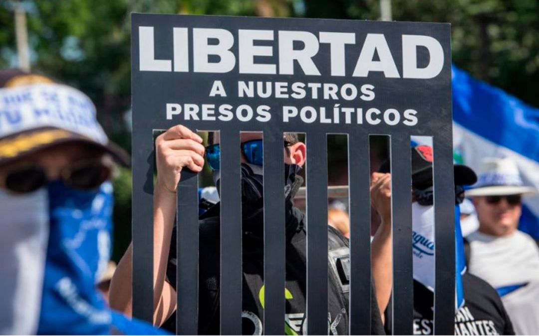 Octubre cierra con 77 presos políticos en Nicaragua: casi la mitad son de Carazo y 36 están como «desaparecidos»