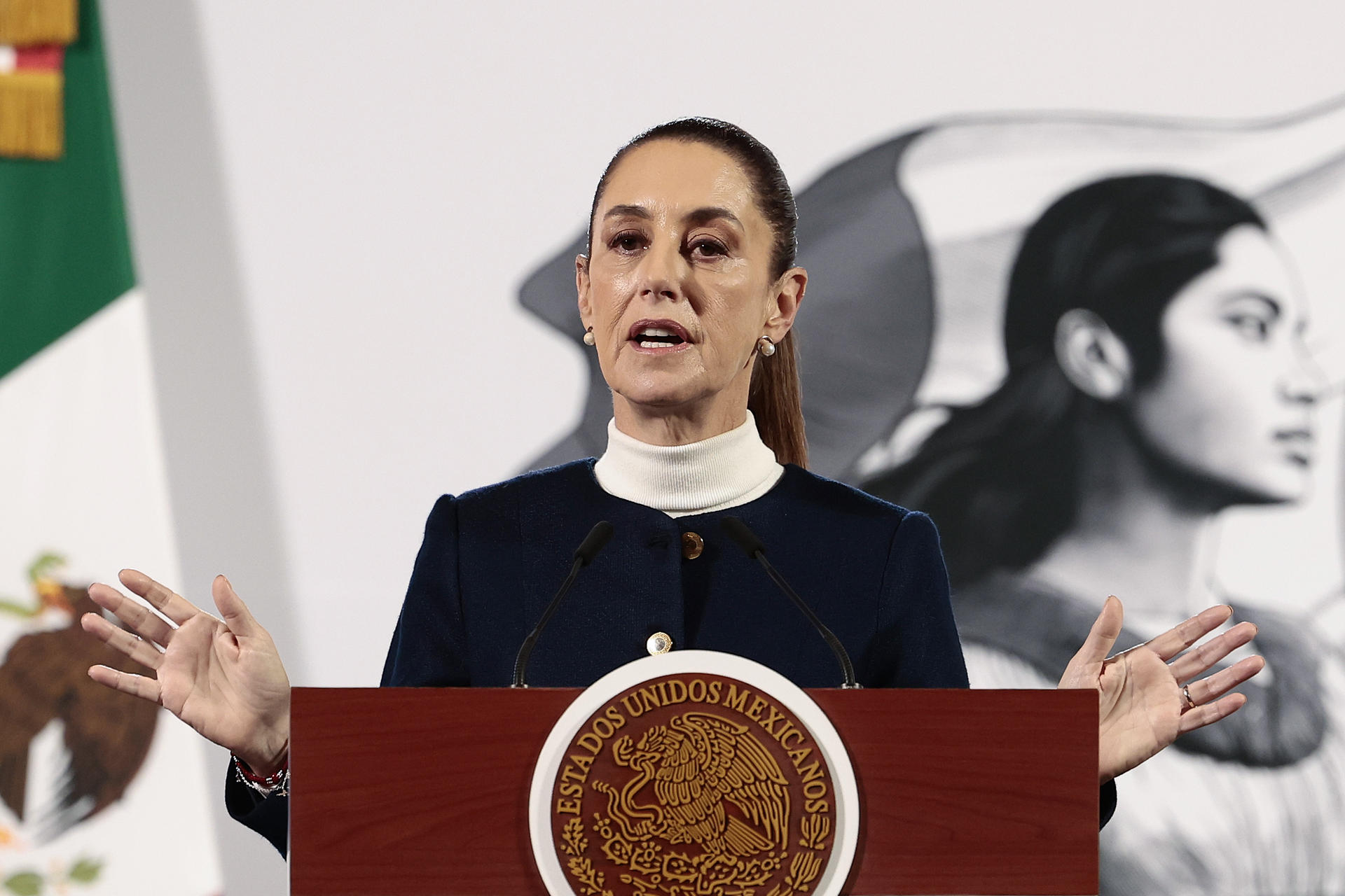 Sheinbaum afirma que «no cree en los estados de excepción» para combatir la violencia