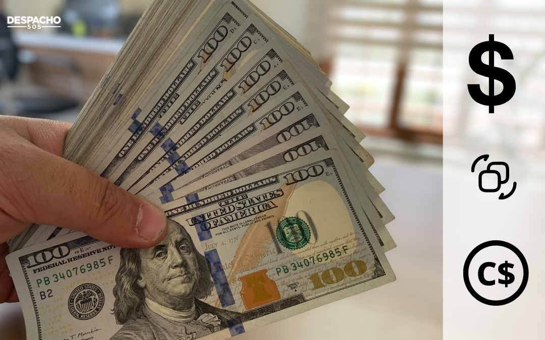Tipo de cambio del dólar en Nicaragua este 14 de abril