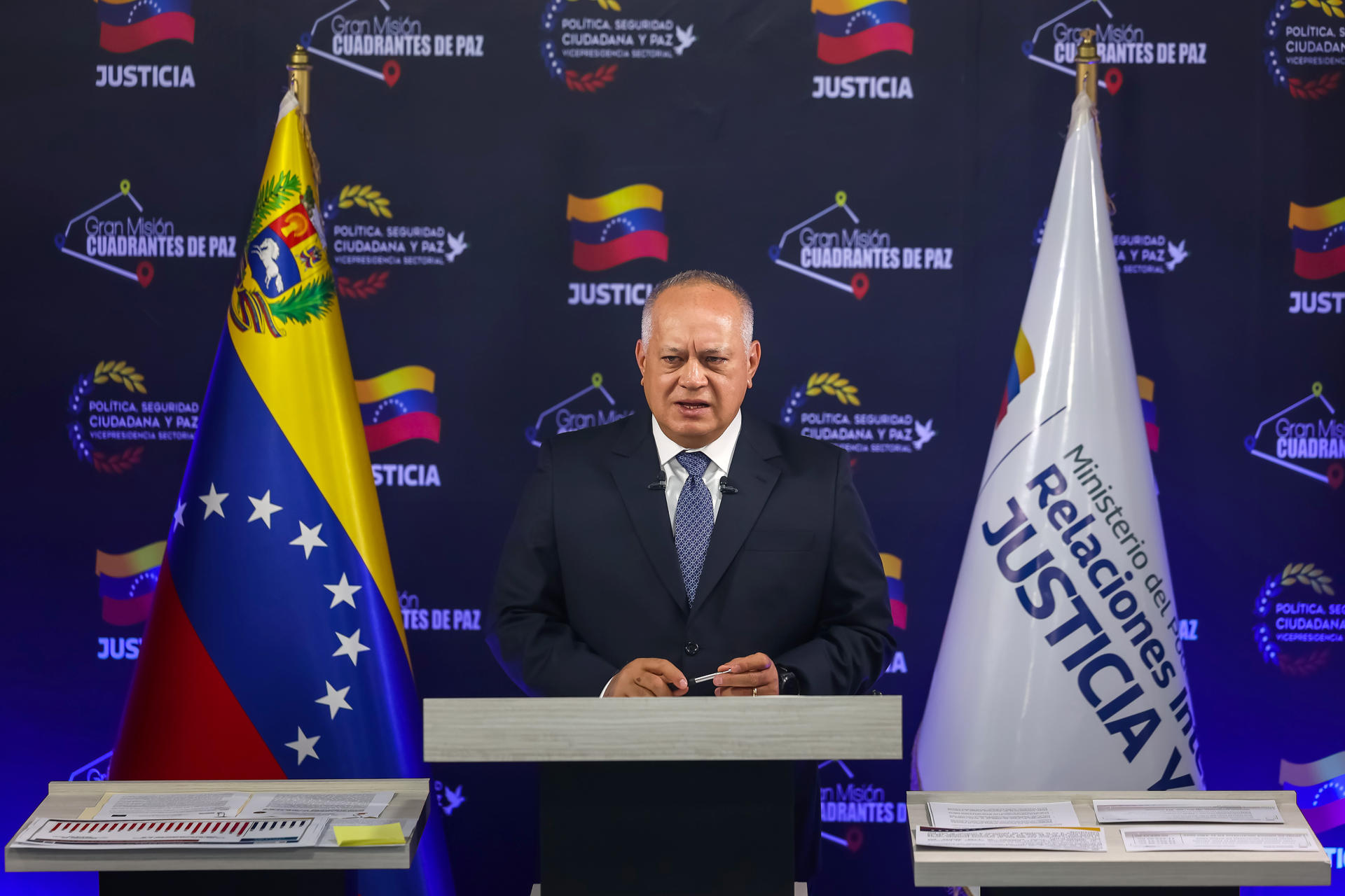 Cabello dice que el Cartel de los Soles «no existe» y es una «narrativa» de Estados Unidos