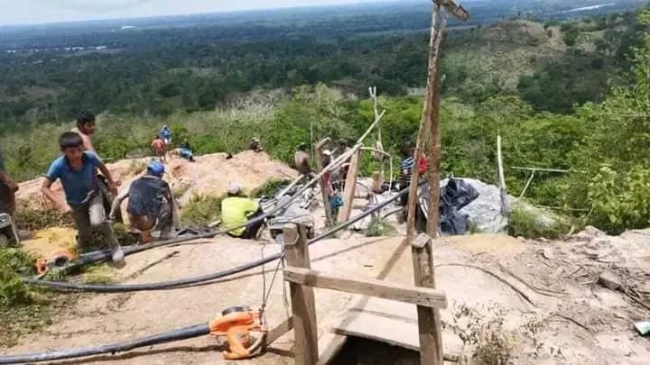 Dos mineros artesanales murieron soterrados en una mina de San Carlos, Río San Juan