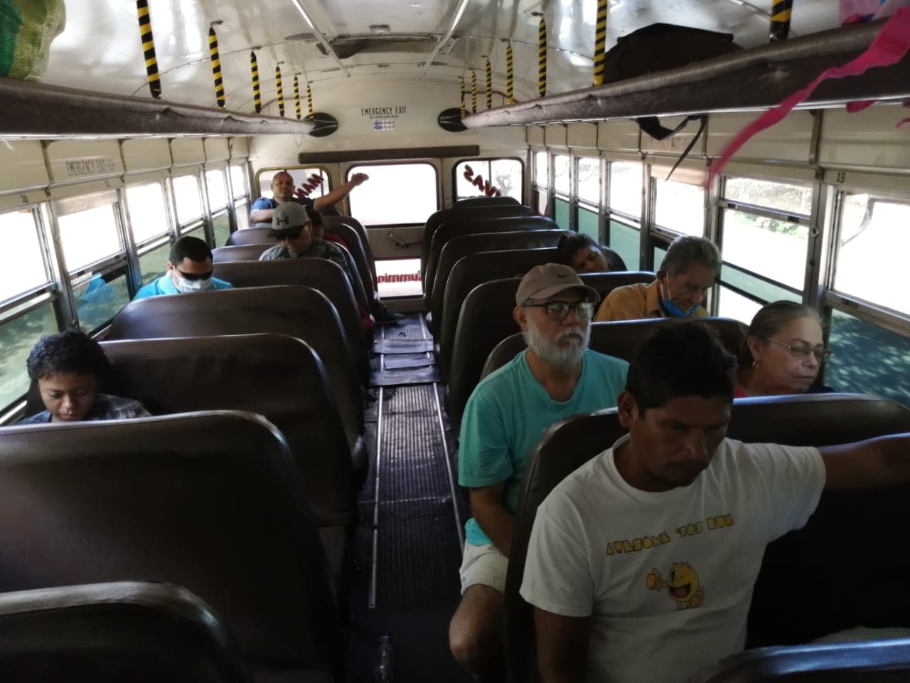 Transportistas reportan poca afluencia de pasajeros por Covid 19