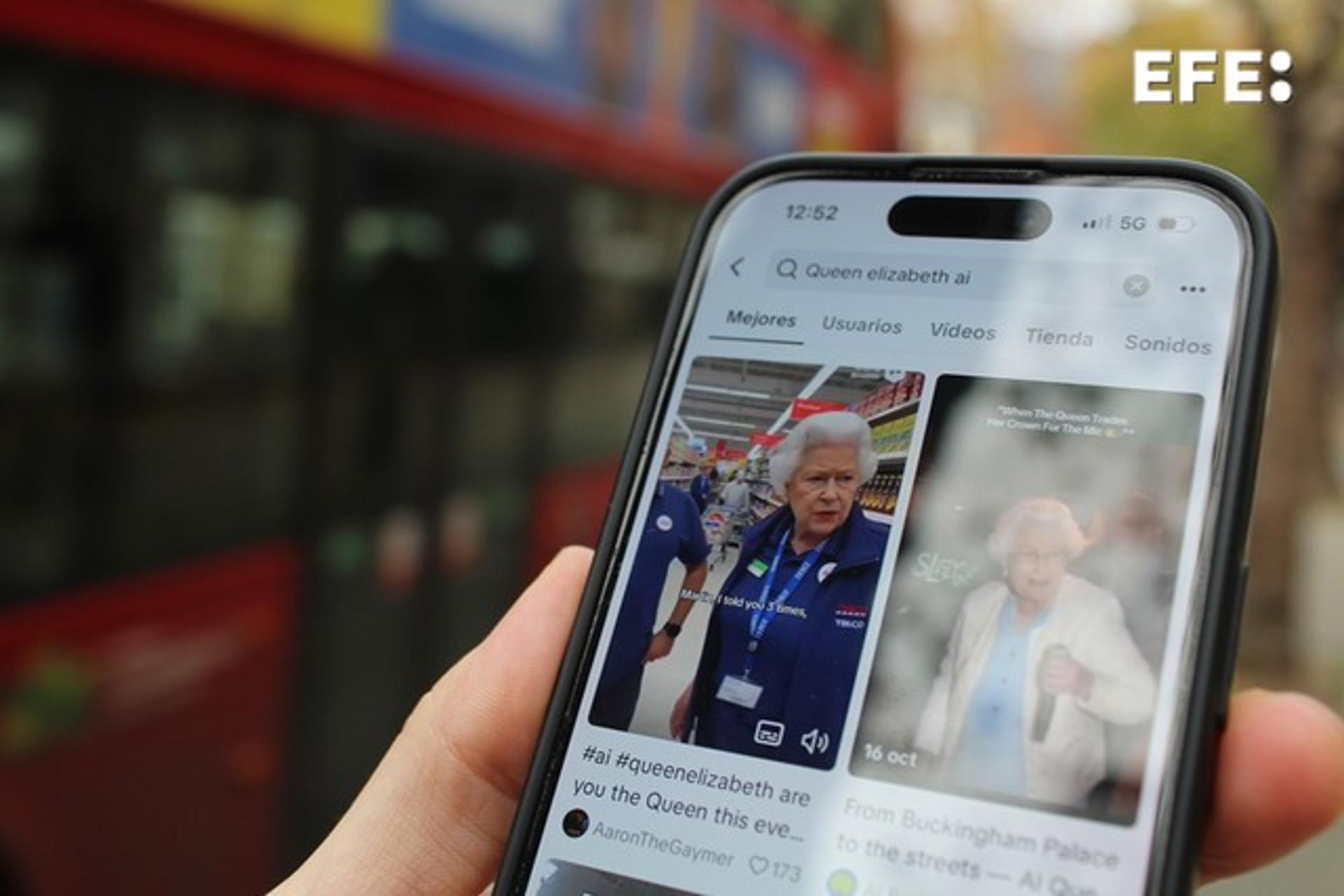 La reina Isabel II resurge como meme viral en redes sociales con vídeos generados por IA